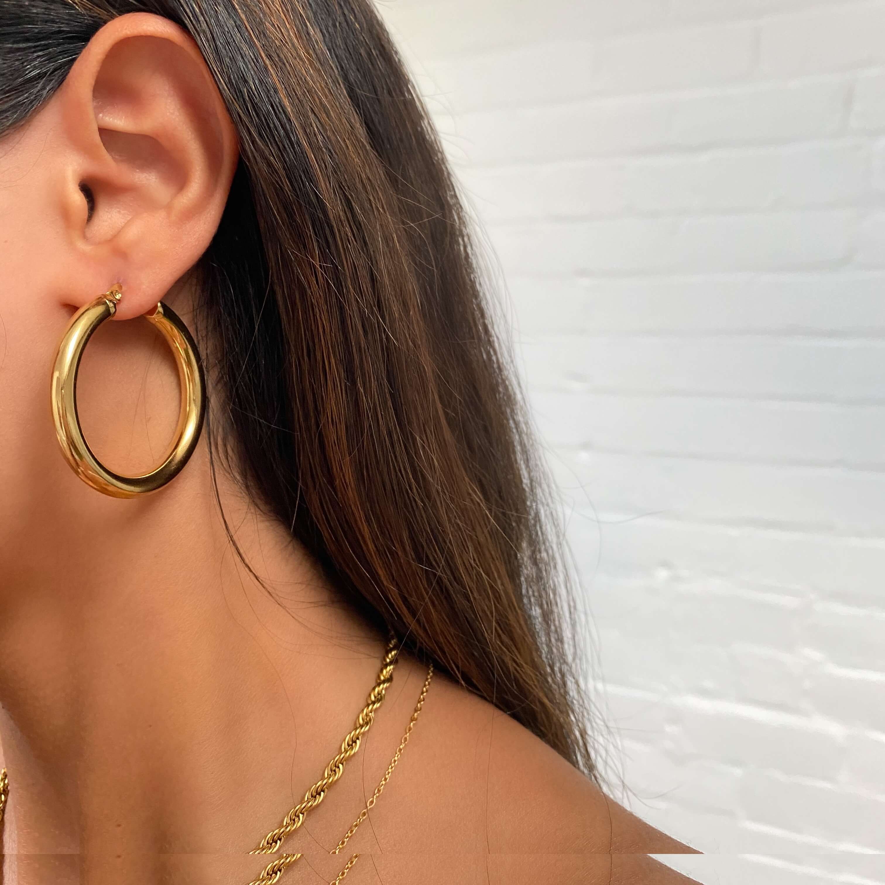 Classic Gold Filled Hoops