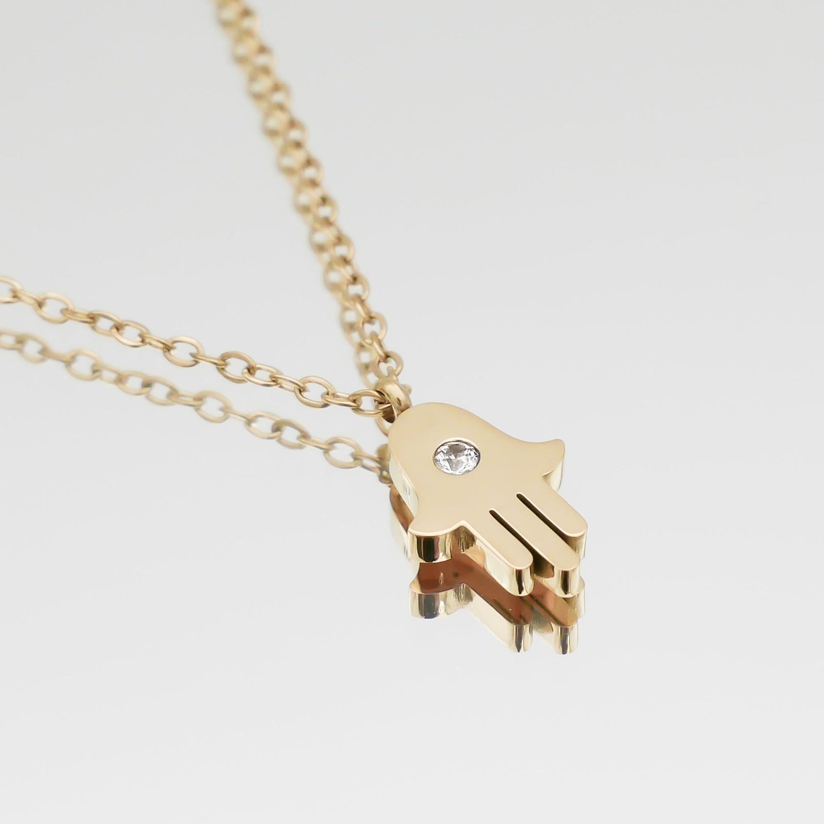 Amalie Hand of Hamsa Ketting
