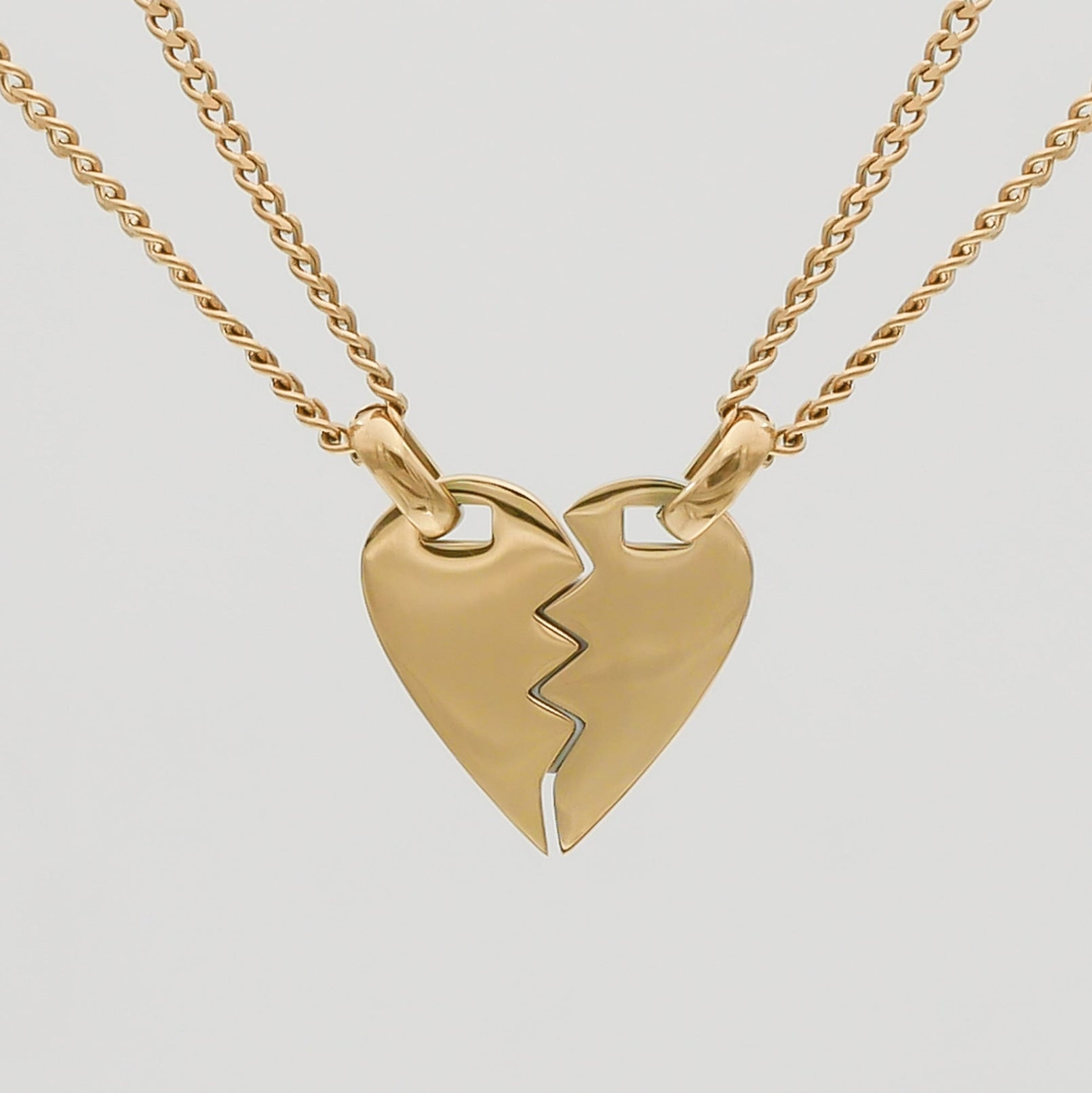 Amika Split Hart ketting