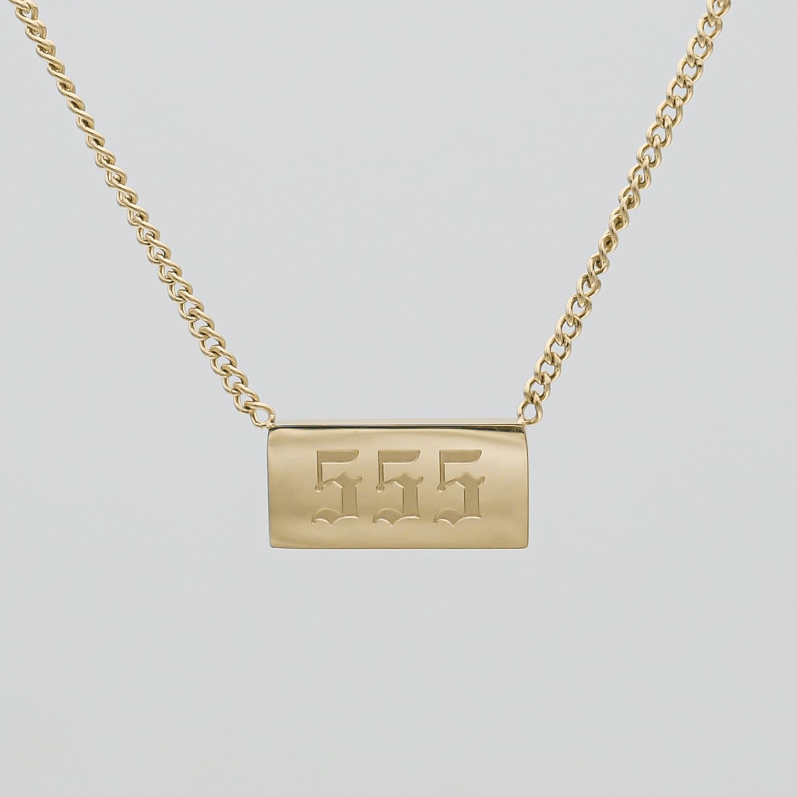 Engel Nummer Tablet Ketting