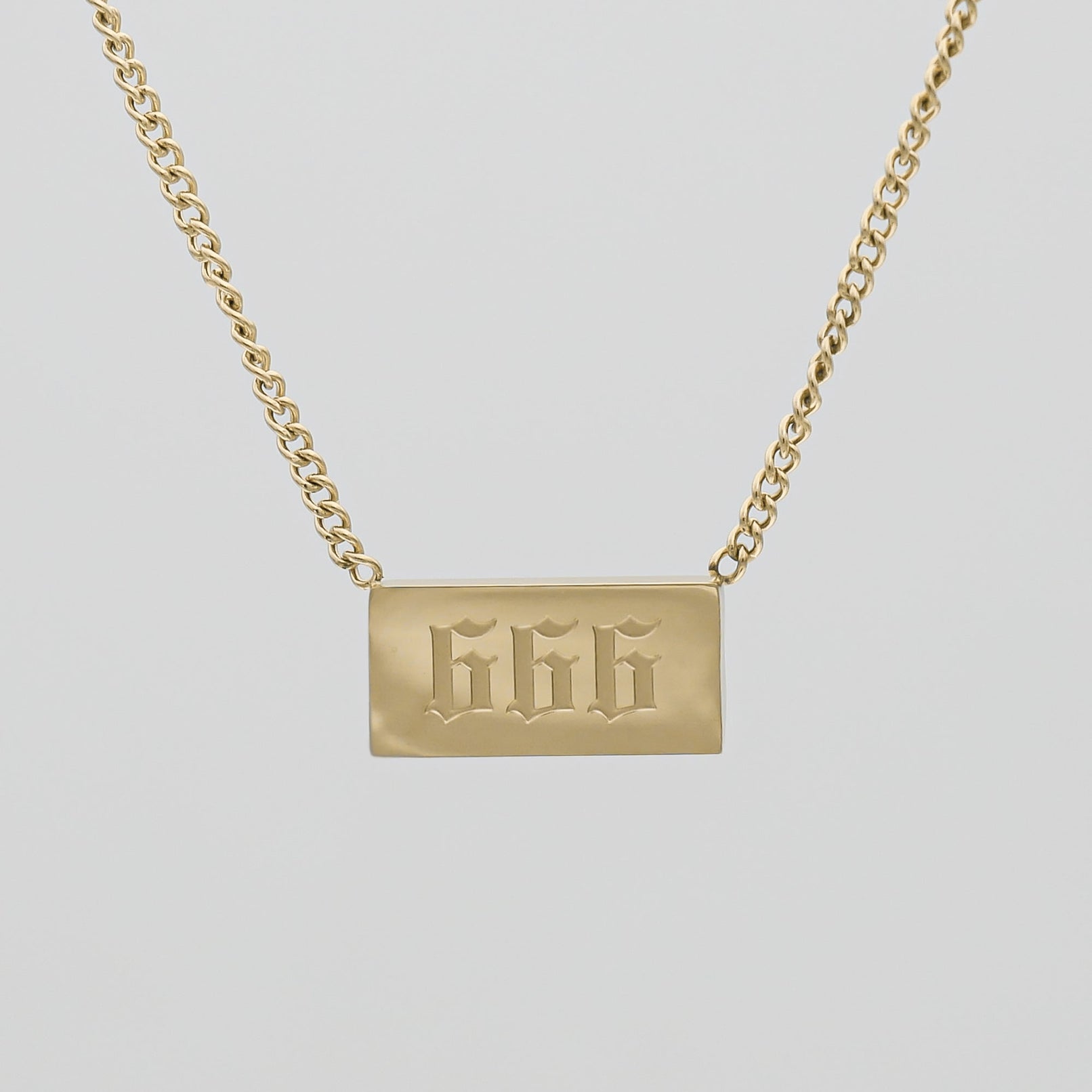 Engel Nummer Tablet Ketting