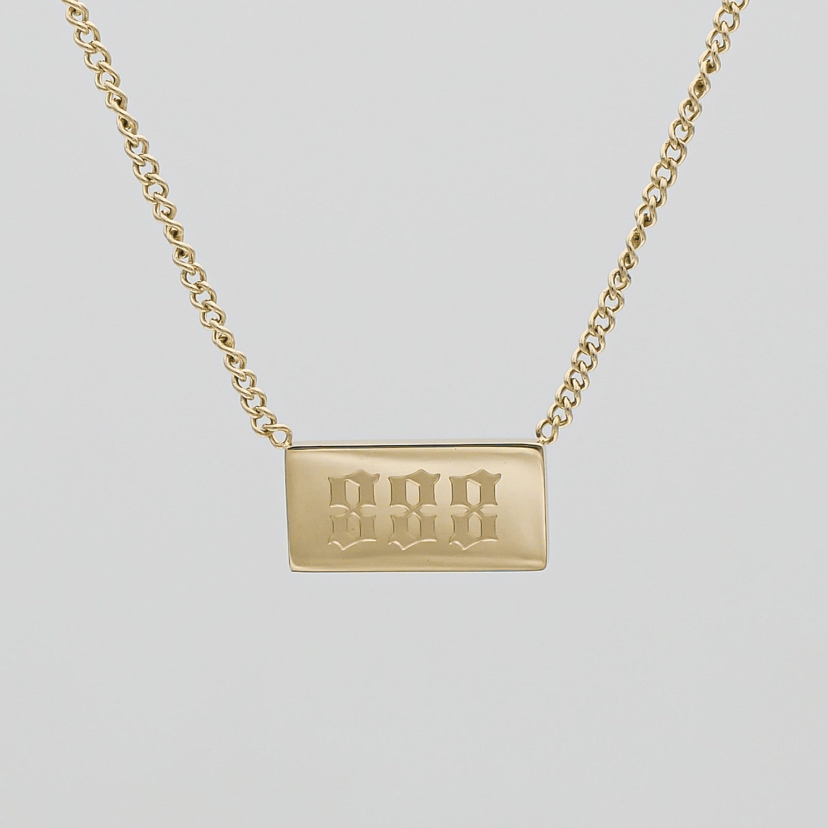 Engel Nummer Tablet Ketting