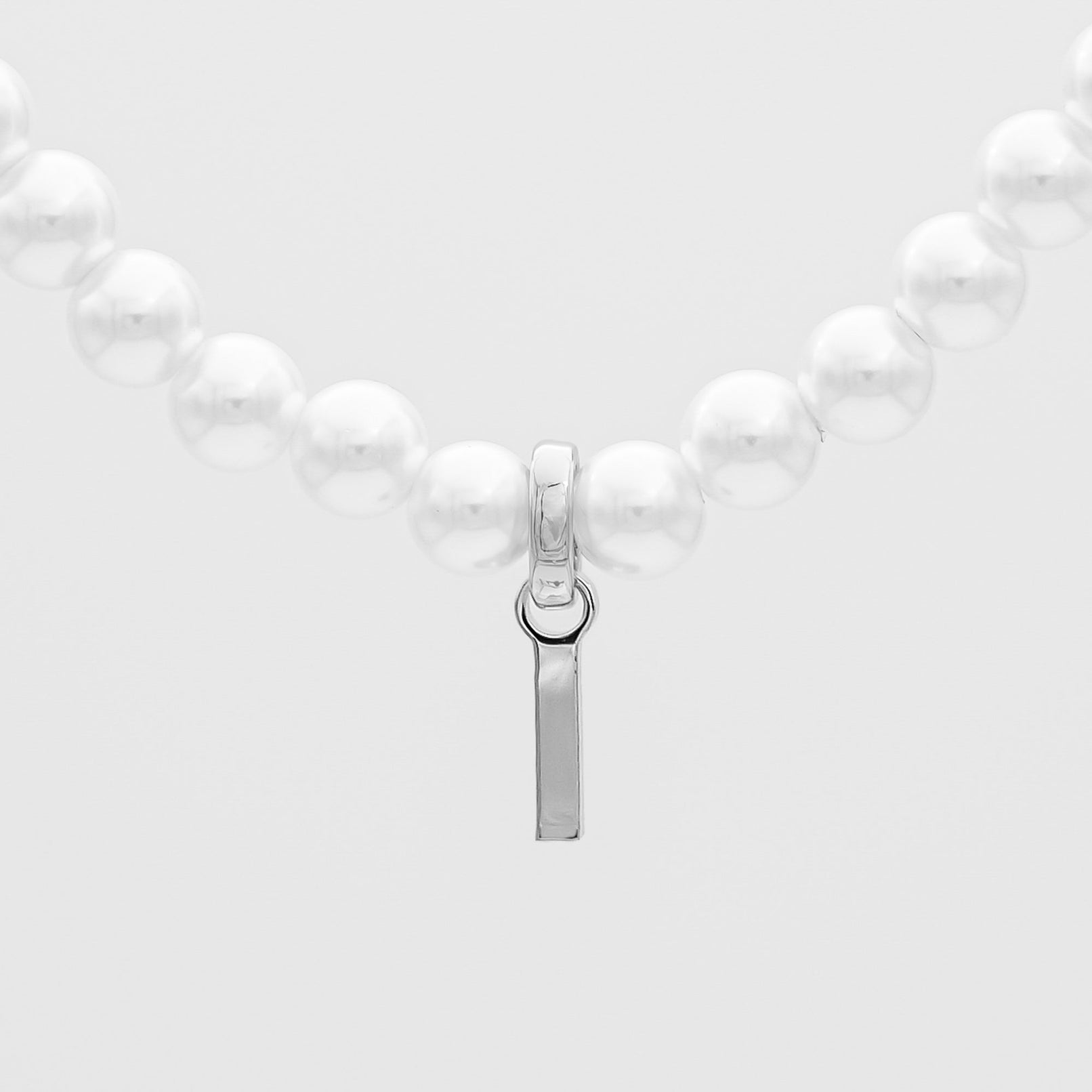 Classic Pearl Initial Necklace