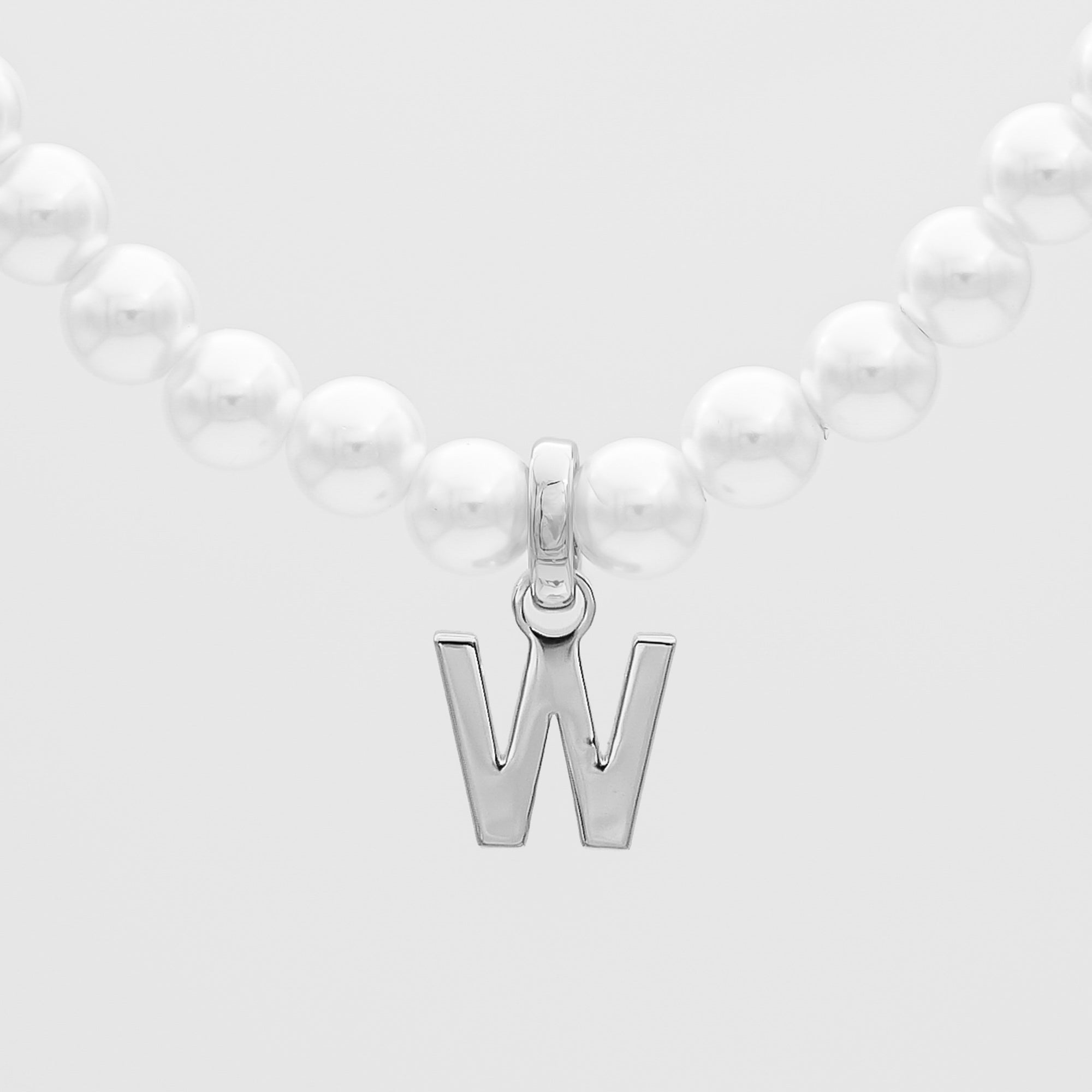 Classic Pearl Initial Necklace