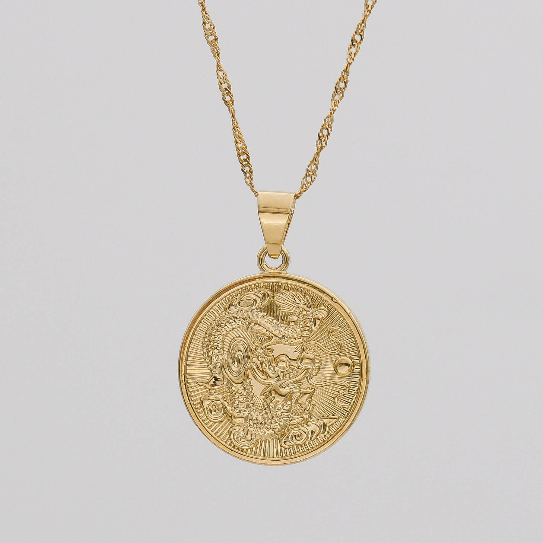 Dragon Coin Necklace